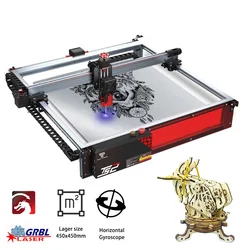 Twotrees TS2 80W Laser Engraver 450x450mm Compressed Spot Laser Engraving Machine with WiFi Offline Control Auto Focus