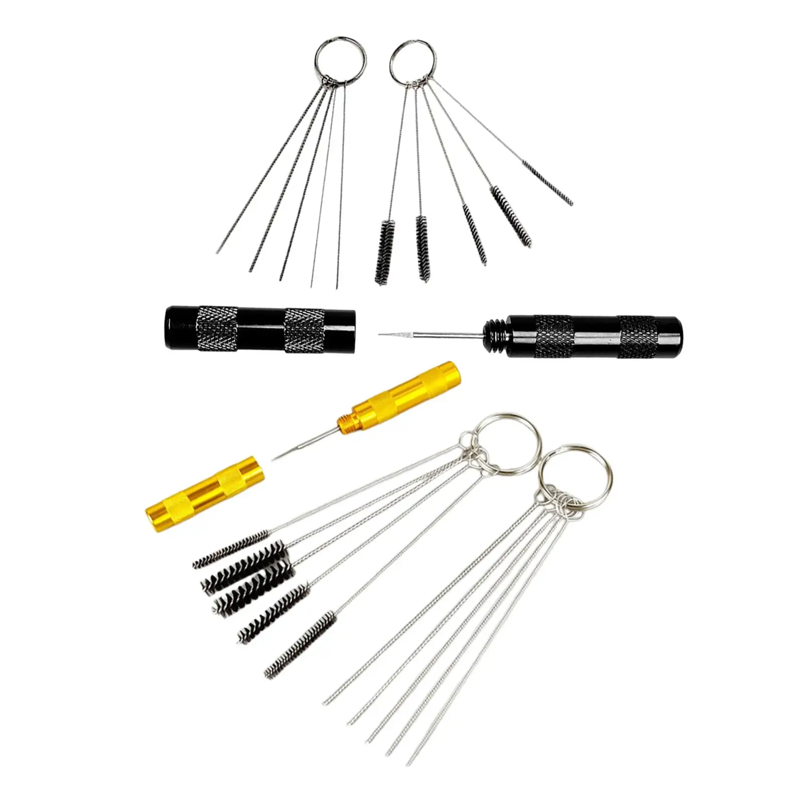 Airbrush Cleaning Kits Cleaner Airbrush System Spray Cleaning Tool Spray Pen Repair Tool Kits for Auto Parts Cleaning Nozzle
