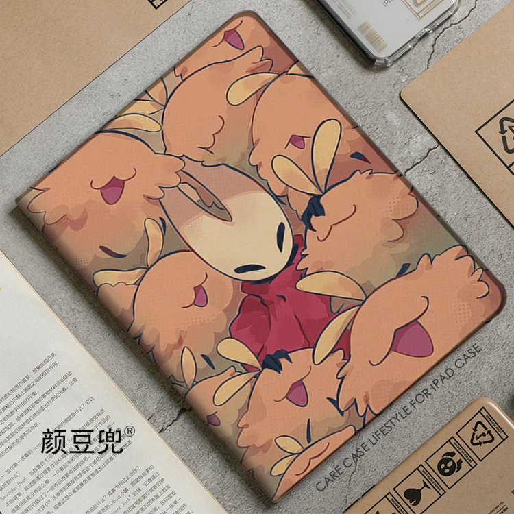 

Hollow Knight Anime Game Case For iPad 11th 2025 iPad Air 45 Mini 5 6 Case Luxury Silicone For Pro 12.9 11 iPad 10th Protective