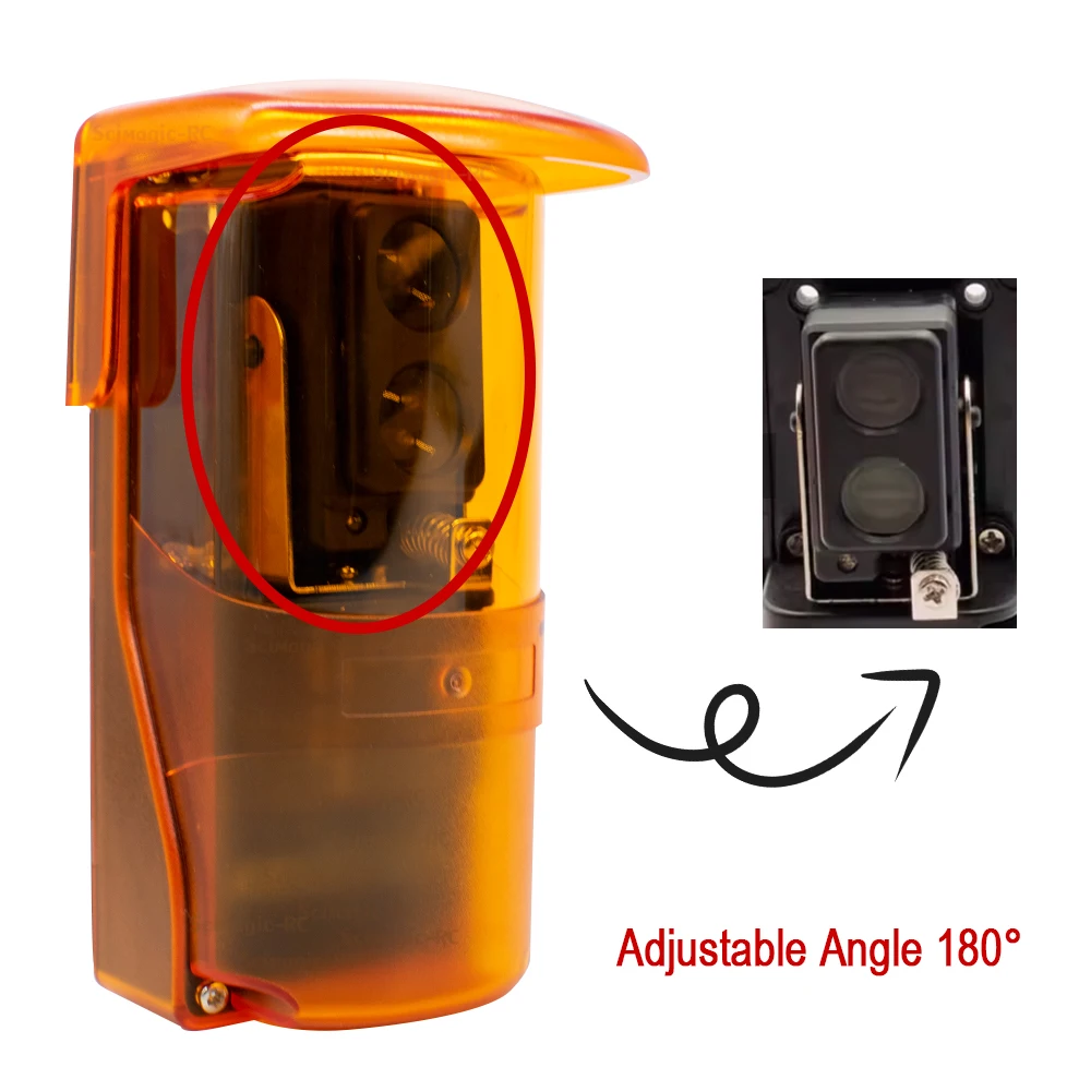 Sensor fotocélula reflexivo infravermelho 12-24v dc/ac 7m 12m para balanço deslizante abridor de porta de garagem segurança doméstica