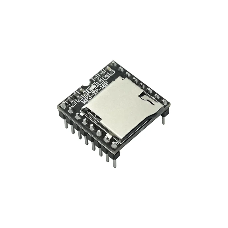 Mini MP3 DF Player Module Board MP3 Audio Voice Decode Board For Arduino Supporting TF Card U-Disk IO/Serial Port/AD DFPlayer