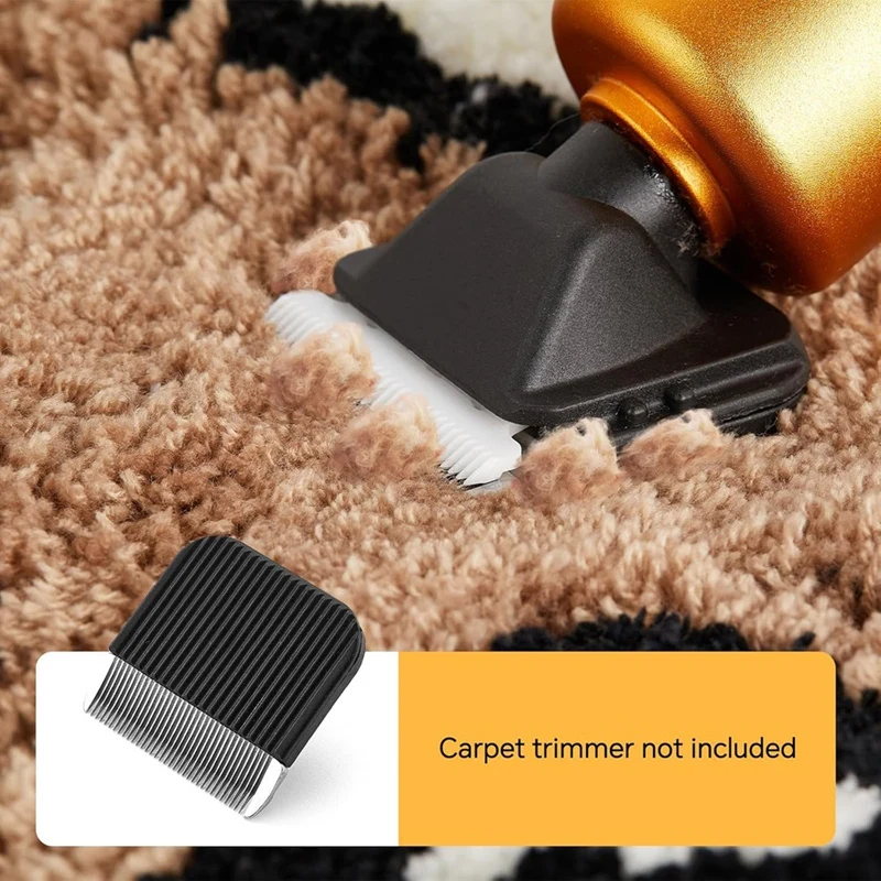 Nuove lame di ricambio per trimmer per tufting tappeti da 3 pezzi, adatte a tutti i tufting del tagliatappeti da 200 W