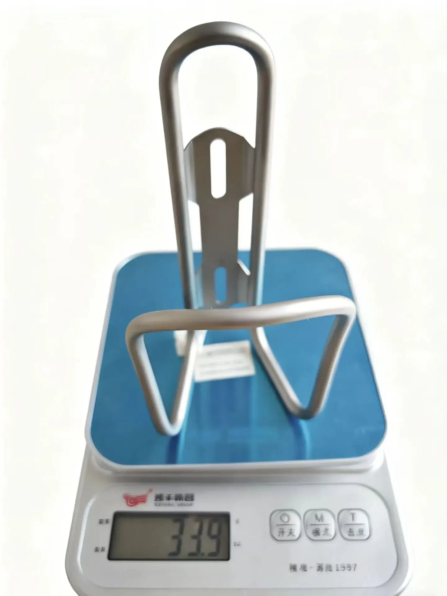 AliExpress NONE 34g Bicycle Water Bottle Holder Bracket Titanium Alloy Cage Bike Kettle Rack Riding Lightweight For Cycling Fits Any Bike