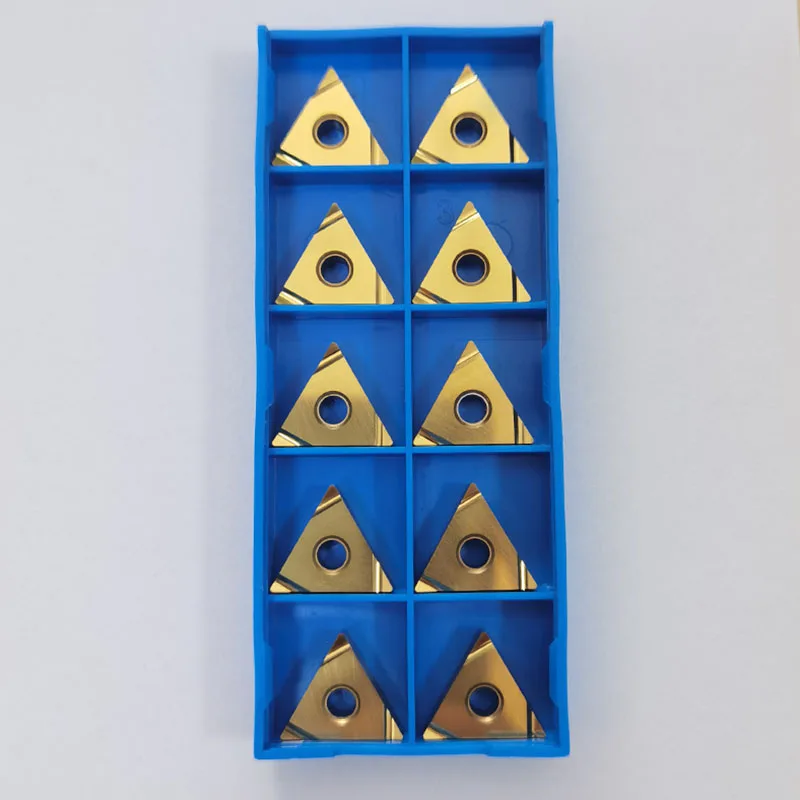 

CNC Lathe Turning Tool Inserts Cermet Coated For Steel Machining TNGG160402R-S TNGG160404R-S TNGG160402L-S TNGG160404L-S