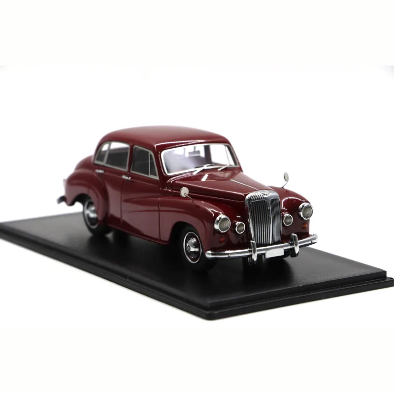 

Resin 1/43 Wine Red Exquisite Luxury Vintage Car Model Adult Classic Collection Static Display Ornament