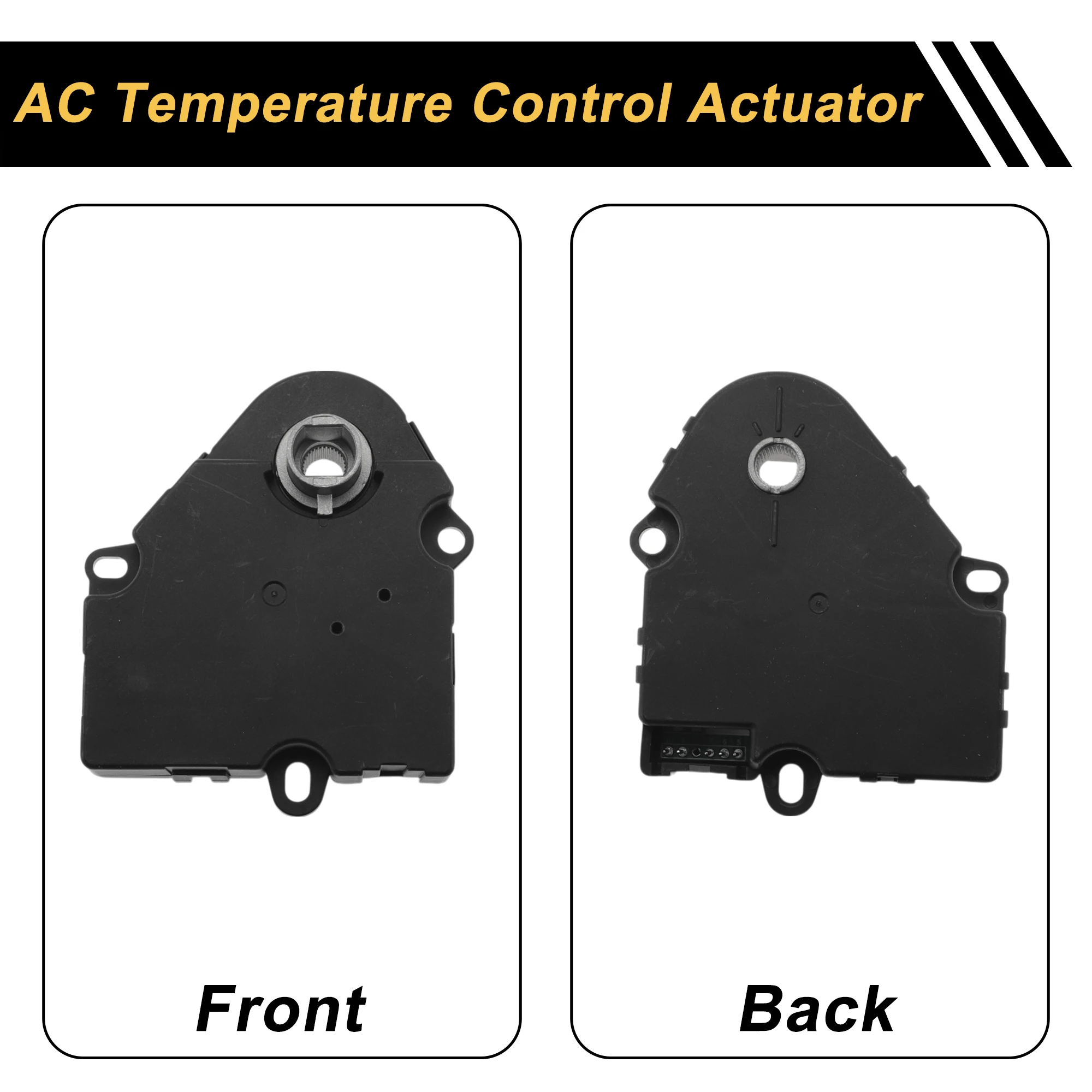 UXCELL HVAC Heater Blend Door Actuator for Chevrolet Trailblazer EXT 03-04 No.15887320
