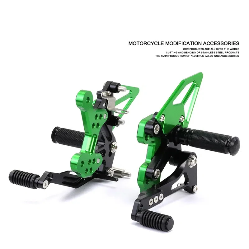 RKR is Applicable to Kawasaki NINJA400 modified motorcycle lift pedal multi angle adjustment assembly Aluminum alloy CNC