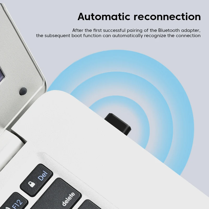 Olaf USB Bluetooth 5.1/5.3 Driver Free Adapter Usb Bluetooth Receiver BT Transmitter aptx Mini Adapter for Windows8.1/10/11