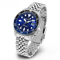 New Luminous Men Mechanical Wristwatches Ceramic Bezel Sapphire Glass Japan NH35 Automatic Watch Men relogio masculino