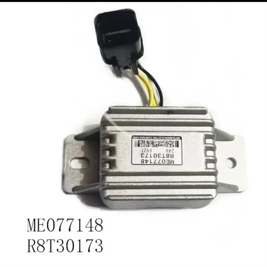 Excavator Parts E320B E320C Excavator Safety Relay Alternator ME077148 R8T30173 24V black plug for Caterpillar