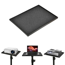 Tray Stand Projector Tripod Tray Microphone Laptop Holder Plate Pallet Mic Mount Trays Accessories For Home Office Hotel