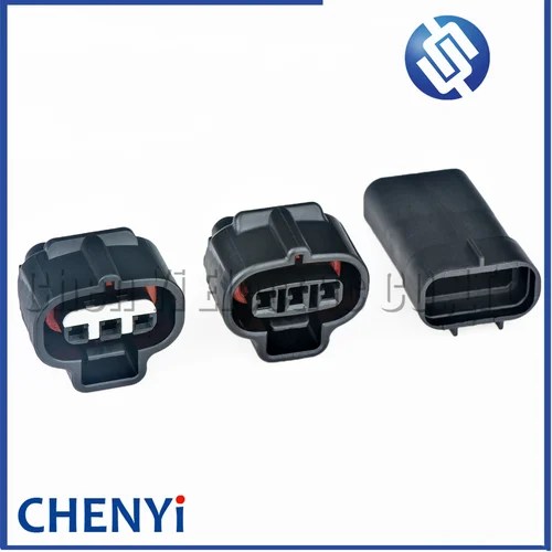 Imagen 2 del producto Conector de sensor de presión de aire acondicionado automotriz de 3 pines, interruptor de válvula, sensor MAP, enchufe 90980-10841 90980-12636 6189-6916 6189-0099