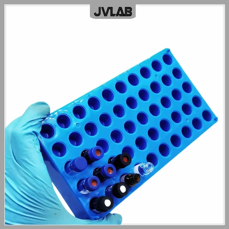 Vial Rack Plastic Chromatography Vial Holder Analytical Sample Bottle Holder for 12 mm Micro Vials  Replacement 9301-0722