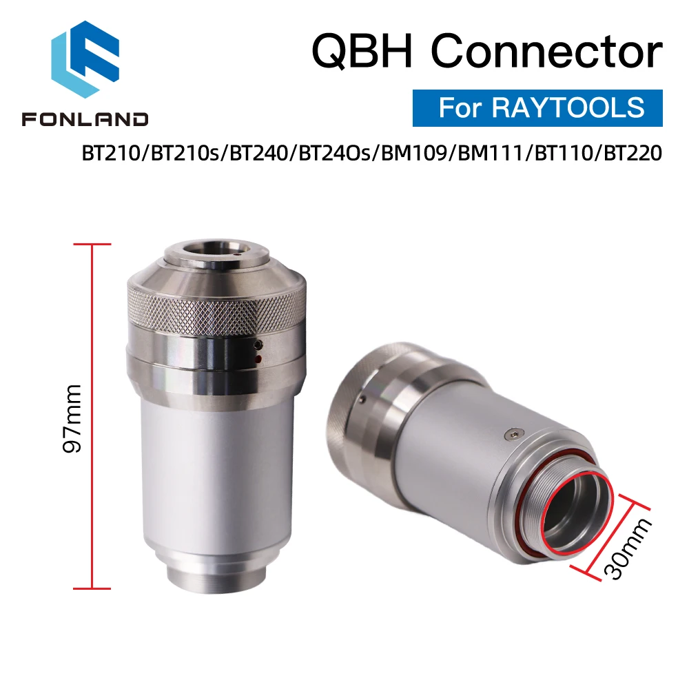 FONLAND QBH Connector of Raytools Laser Head BT240 BT240S For Fiber Laser 1064nm Cutting Machine