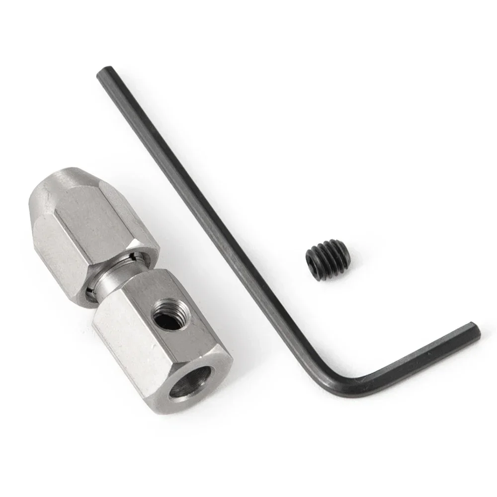 AXSPEED RC Boot Flexible Kupplung Edelstahl Flex Spannzangenkoppler 3,17/4/5/6 mm für Modell-Elektroboot-Teile