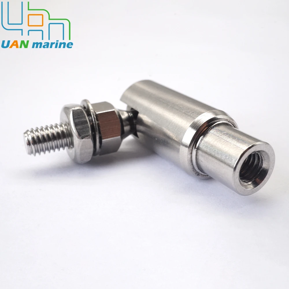 33C Cable End Ball Joint for Outboard Inboard Control Cables End Connector PRE31799 Quick Release Steel Ball Joints Fit 6mm Hole