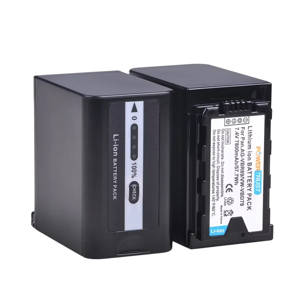 Digital Nc High Capacity Replacement Intelligent Battery Compatible with Panasonic VW-VBD78,AG-VBR89G,AG-3DA1, AG-AC8,AJ-PCS060