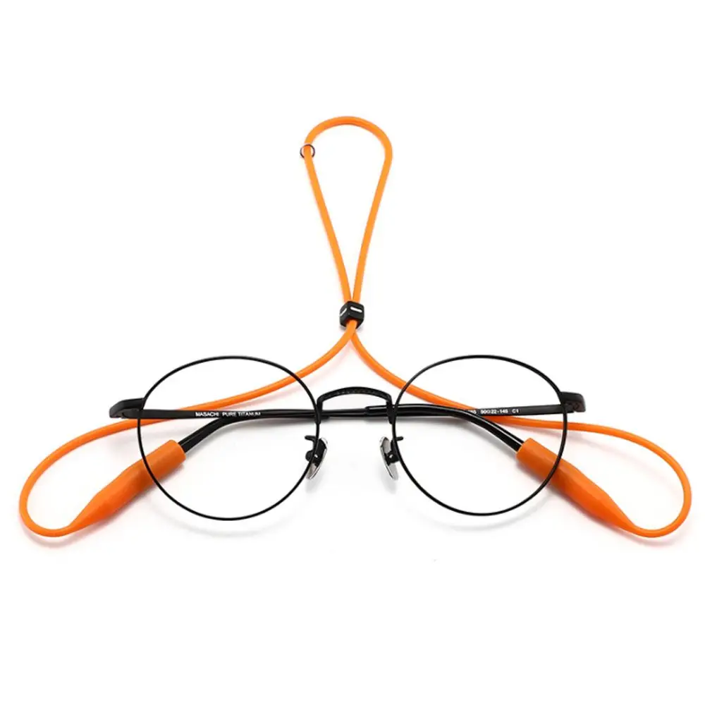 Durable Silicone Sports Anti-Slip Eyewear Lanyard Neck Cord Eyeglasses Rope Glasses Strap