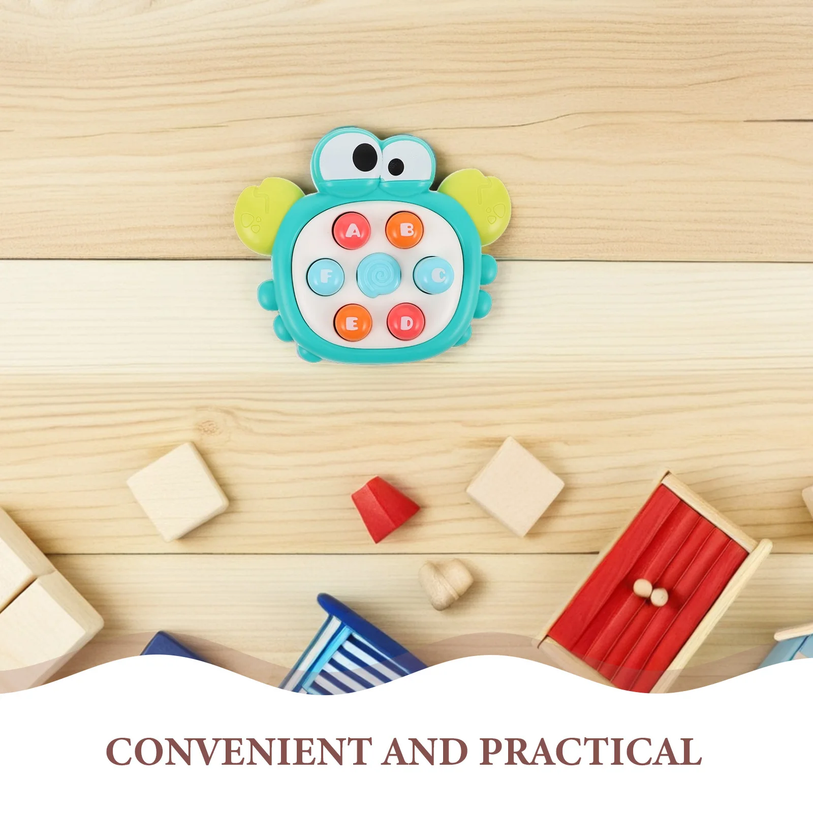 เกมกระดานตัวอักษรภาษาอังกฤษขนาดเล็กแบบพกพาสำหรับเด็ก เกมกดปุ่มสีสันสดใส เสริมพัฒนาการเรียนรู้ เหมาะสำหรับการเดินทางและงานปาร์ตี้