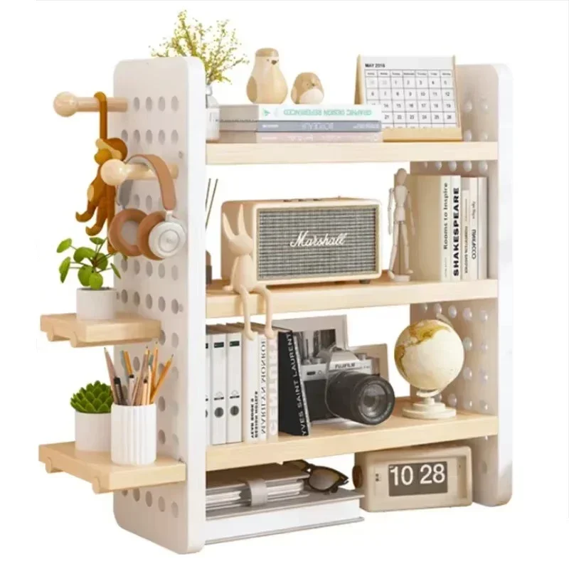 Versatile Organizer Storage Magazine Holder Aesthetic Hole Board Newspaper Holder Display Stand Estante Oficina Furniture Desk