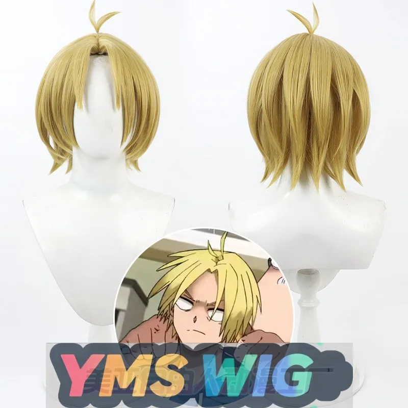 

【YMS WIG】SAKAMOTO DAYS Sakuragi Shintaro Cosplay Wig Scalp Style Golden Yellow Short