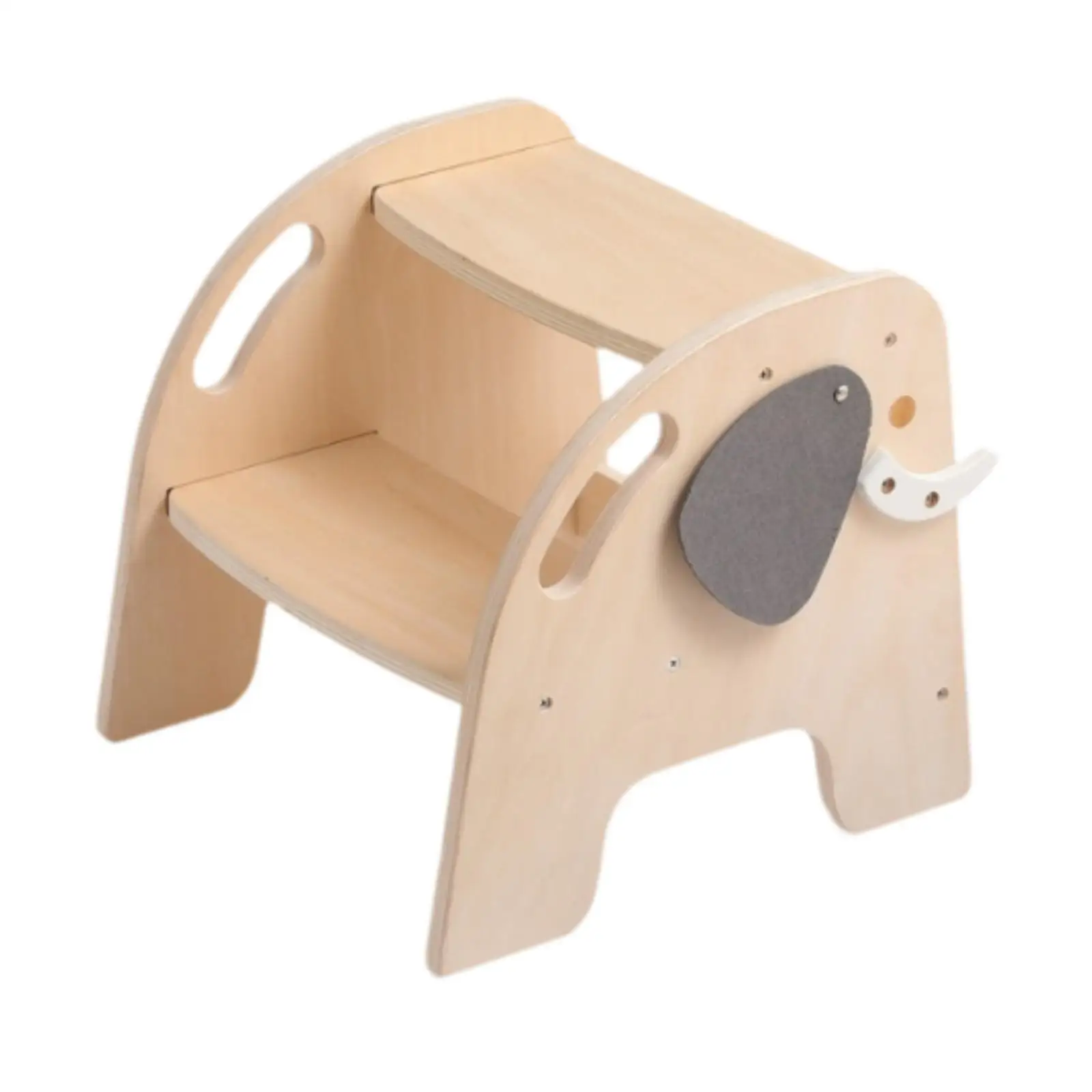 مقعد متدرج عالي التحمل محمول مع مقابض أثاث لحوض الحمام بجانب السرير وغرفة النوم والبنات والأولاد #2