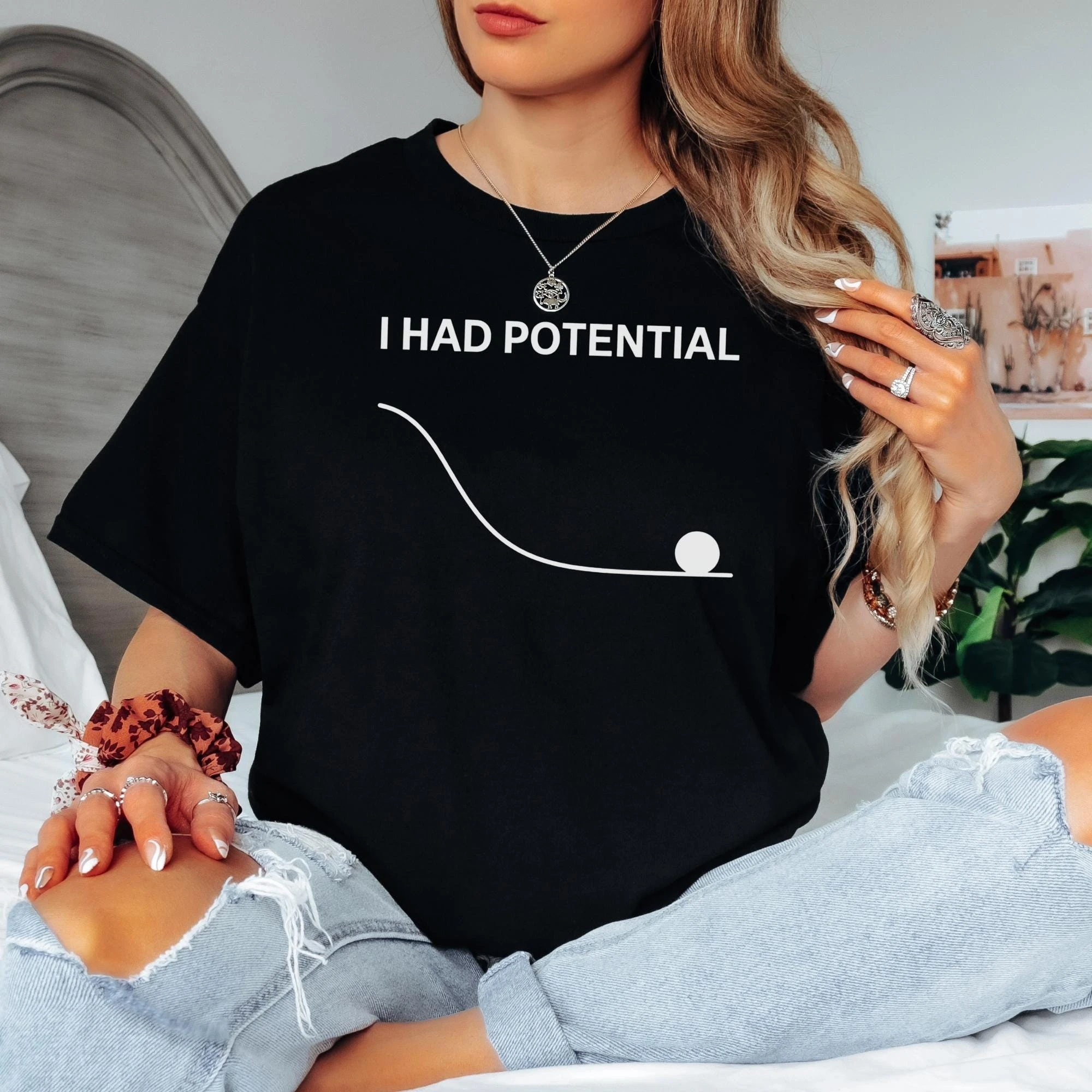 Dr Grace's I Had Potential Shirt, Project Hail Mary Tshirt, Jazz Hands, Fan T-shirt