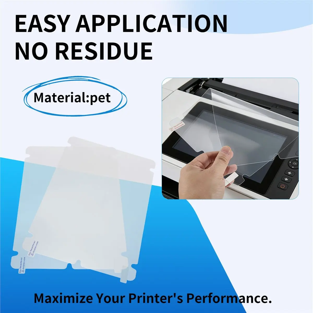 (DT37) For Anycubic Photon Mono M7 Pro/M7 LCD 3D Printer Screen Protector Film,5pcs 10.1inch 3D Printer Accessory