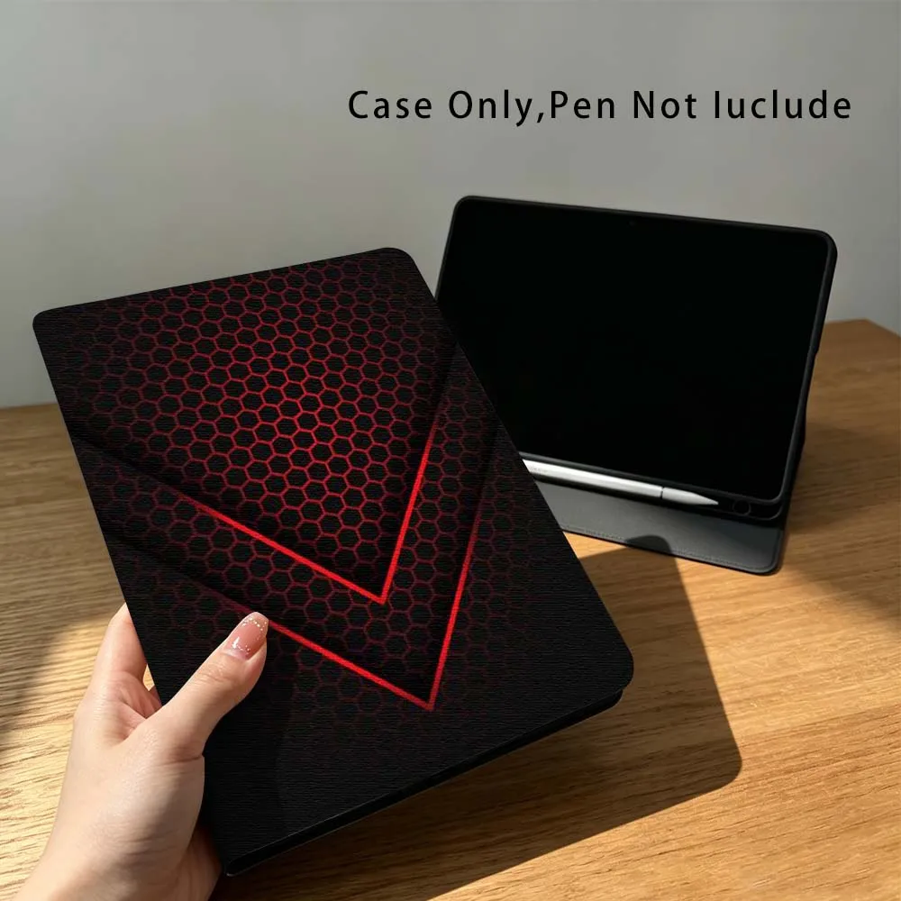 Hexagonal Art Patterns Fashion For Xiaomi Poco Redmi Pad 8 2 4 5 6 6S 7 7S SE Pro 14 11 11.2 12.1 12.5 Inch Tablet Case