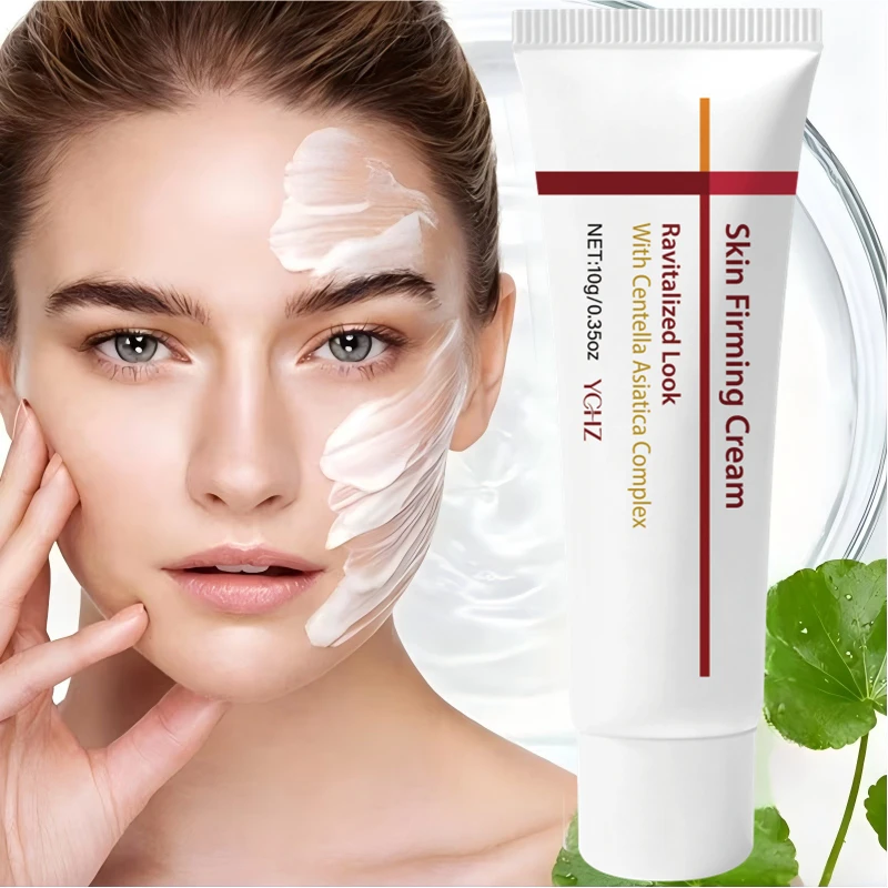 Centella Asiatica Extract Collagen Day and Night Cream, Skin Care Product, Collagen Face Cream, Moisturizing and Nourishing, Gives Skin a Youthful Glow, Suitable for All Skin Types Plant-Based Squalane