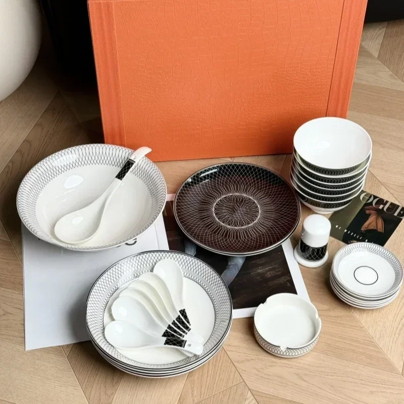 Coffret cadeau assiette à couverts