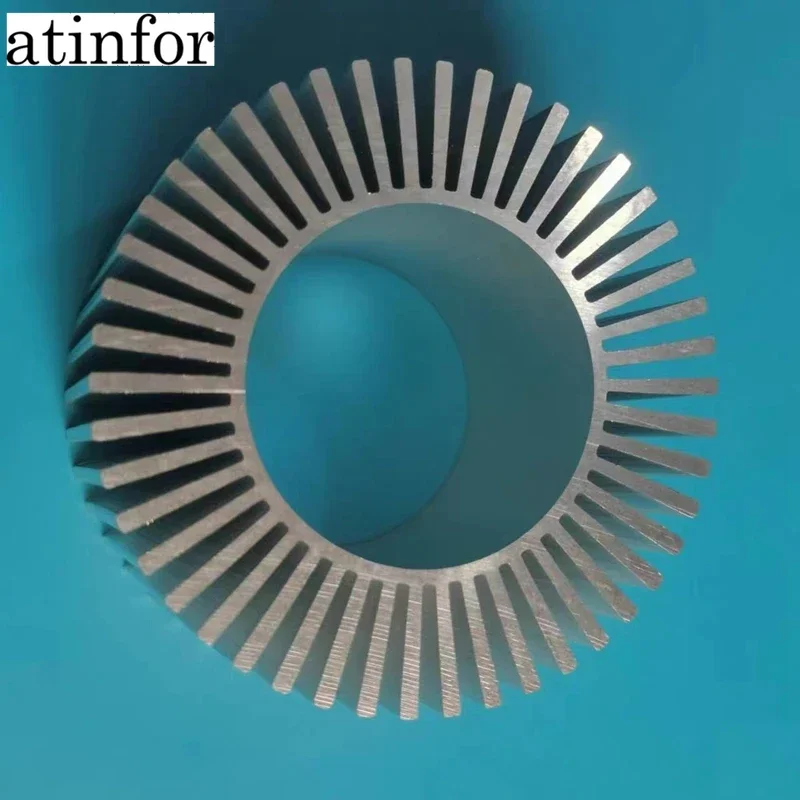 atinfor 90mmx50mm Round LED Heatsink Radiator Aluminum Heat Sink Radiator for Household Lamp Radiator Replaceable customize