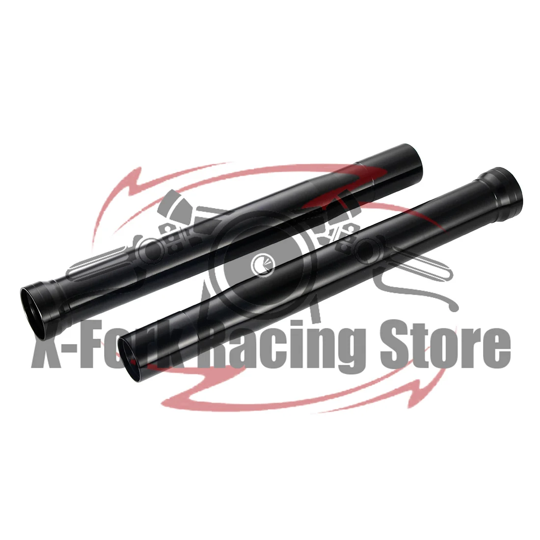 Front Fork Outer Tubes Black Pipes Pair For YAMAHA FZ1 2006-2015 07 08 09 10 11 12 14 FZ8 2013-2015 Length 483mm 2D1-23136-00-00