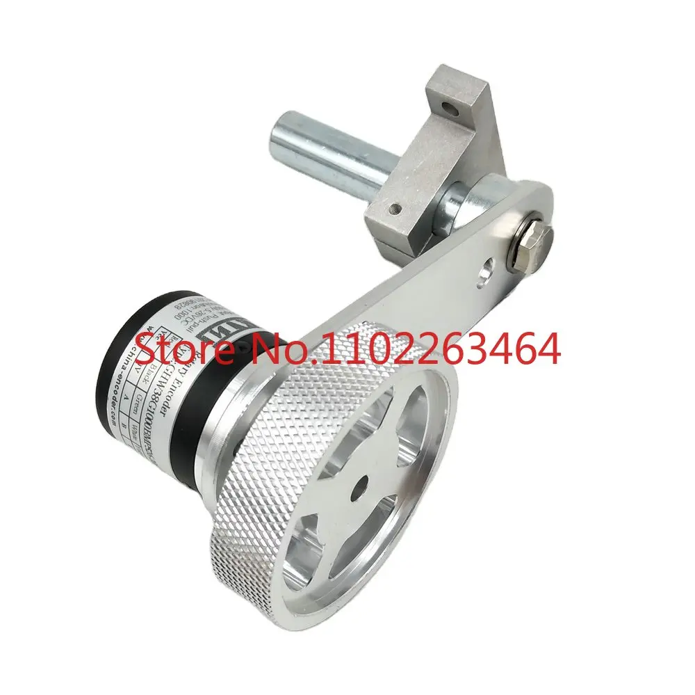 GHW38 Push-pull output with A B Z signals GHW38-06G1024BMP526-200 Metal wheel rotary encoder