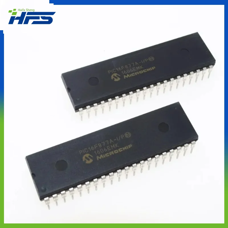 

PIC16F877A-I/P PIC16F877A PIC16F877 16F877A-I/P DIP-40 New original IC 28/40/44-Pin Enhanced Flash