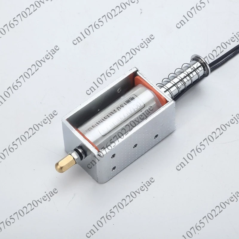 60MM High Thrust Suction 15 KG Push-Pull Electromagnet Open And Close Solenoid 24V 220V Long Stroke