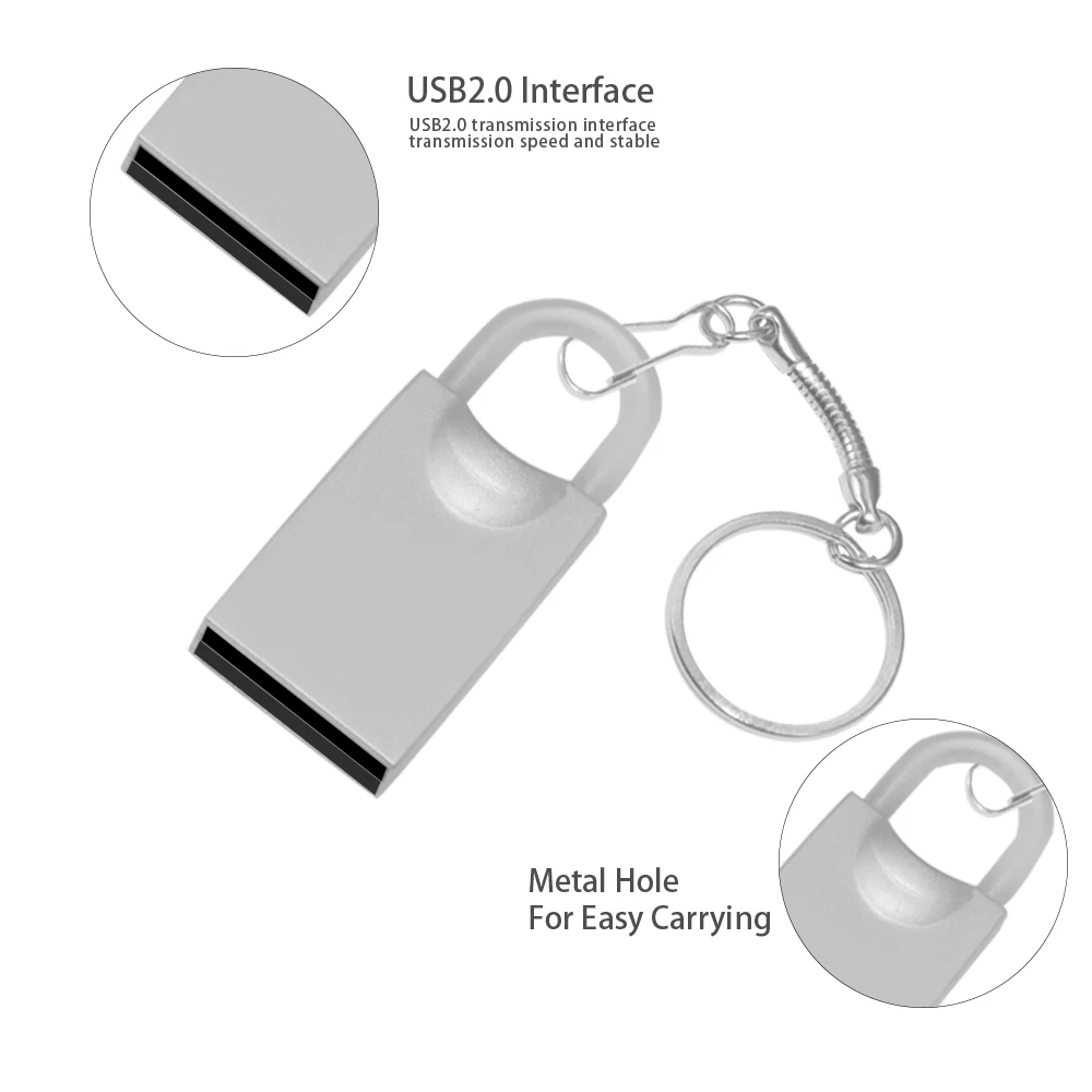 Super Mini Metal USB flash drive 4GB 8GB 16GB 32GB 64GB Personalise Pen Drive USB Memory Stick U disk gift Custom logo