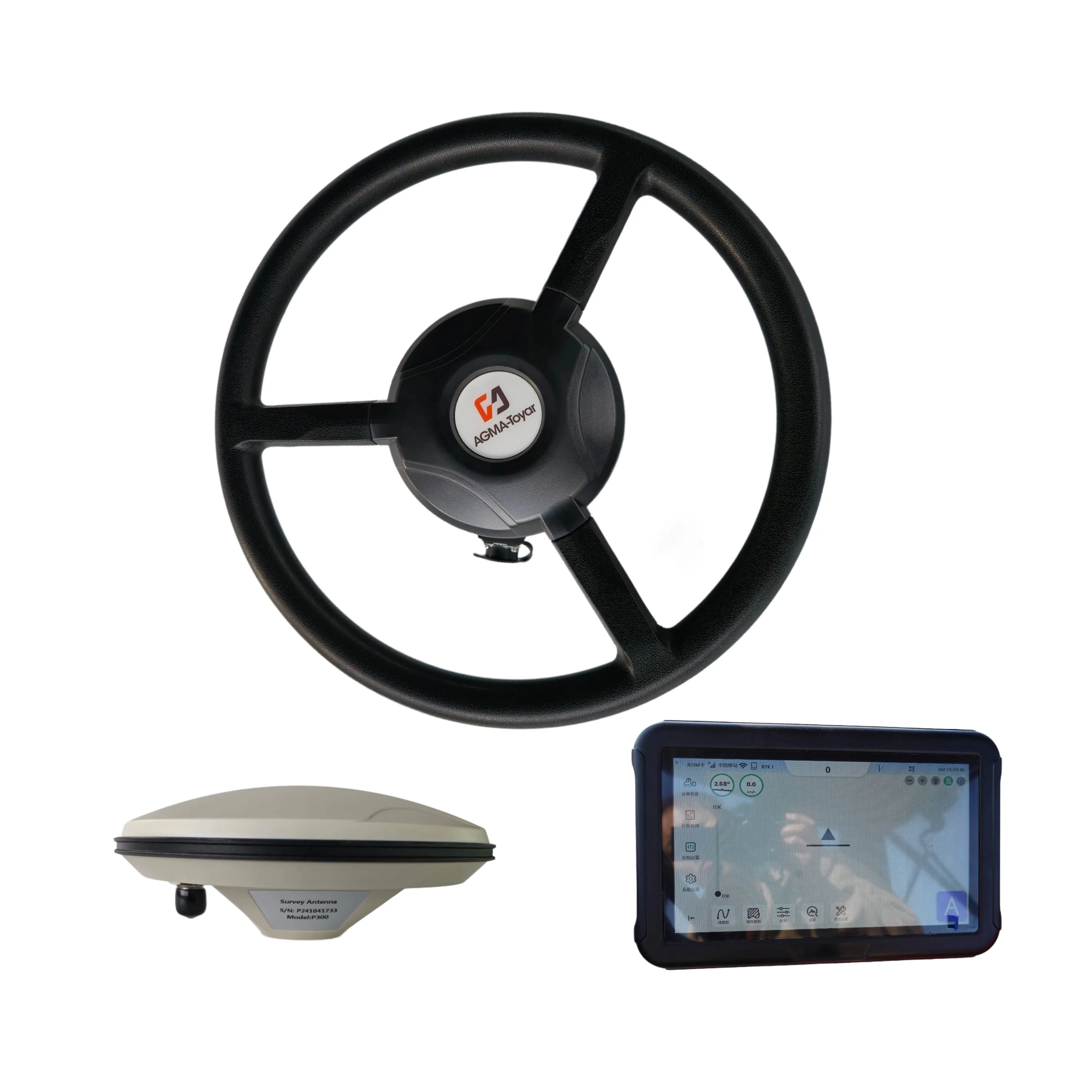 JHXH001 Pro GNSS Tractor Navigation System for Farming Equipment