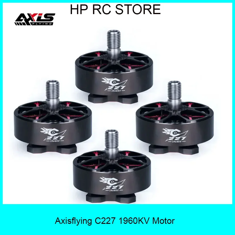 

Axisflying C227 1960KV Brushless Motor for 12N14P 6-8S Lipo 5mm Shaft For Manta 5 PRO FPV Drone 5inch Cinematic DIY Parts