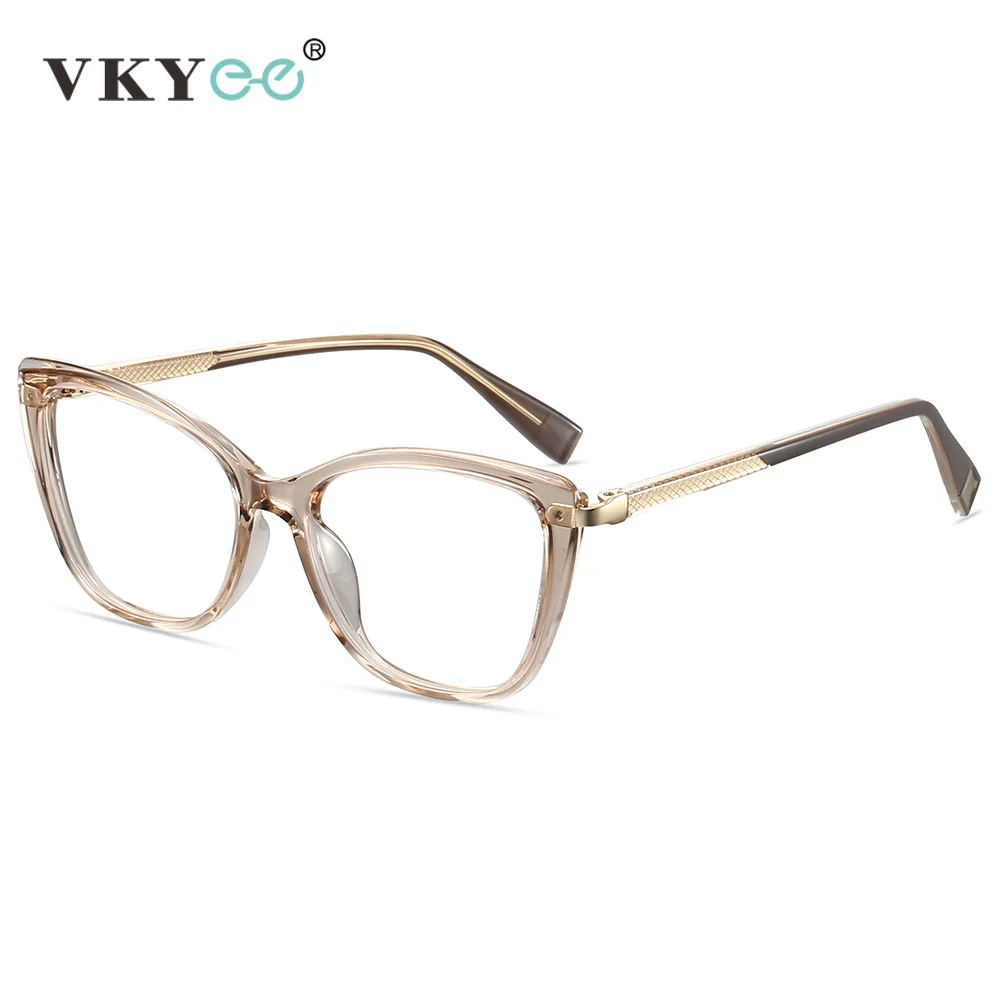 فيكي تصميم فراشة شخصي جديد بسيط للنساء للقراءة نظارات مضادة للضوء الأزرق وصفة طبية قابلة للتخصيص 82007