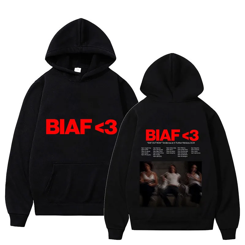 Rapper Young Miko BIAF Hoodie Funny Men's Hoodie Harajuku Unisex Street Wear Fleece Pullover Sweatshirt