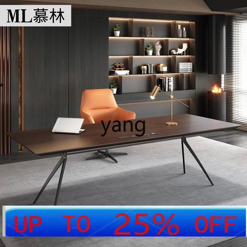 

LH minimalist desk light luxury modern style study designer computer desk home