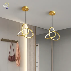 Lustre LED Pendant Lights Hanging Lamps For Ceiling Bedroom Bedside Dining Tables Living Room Decoration Nordic Pendant Lamp