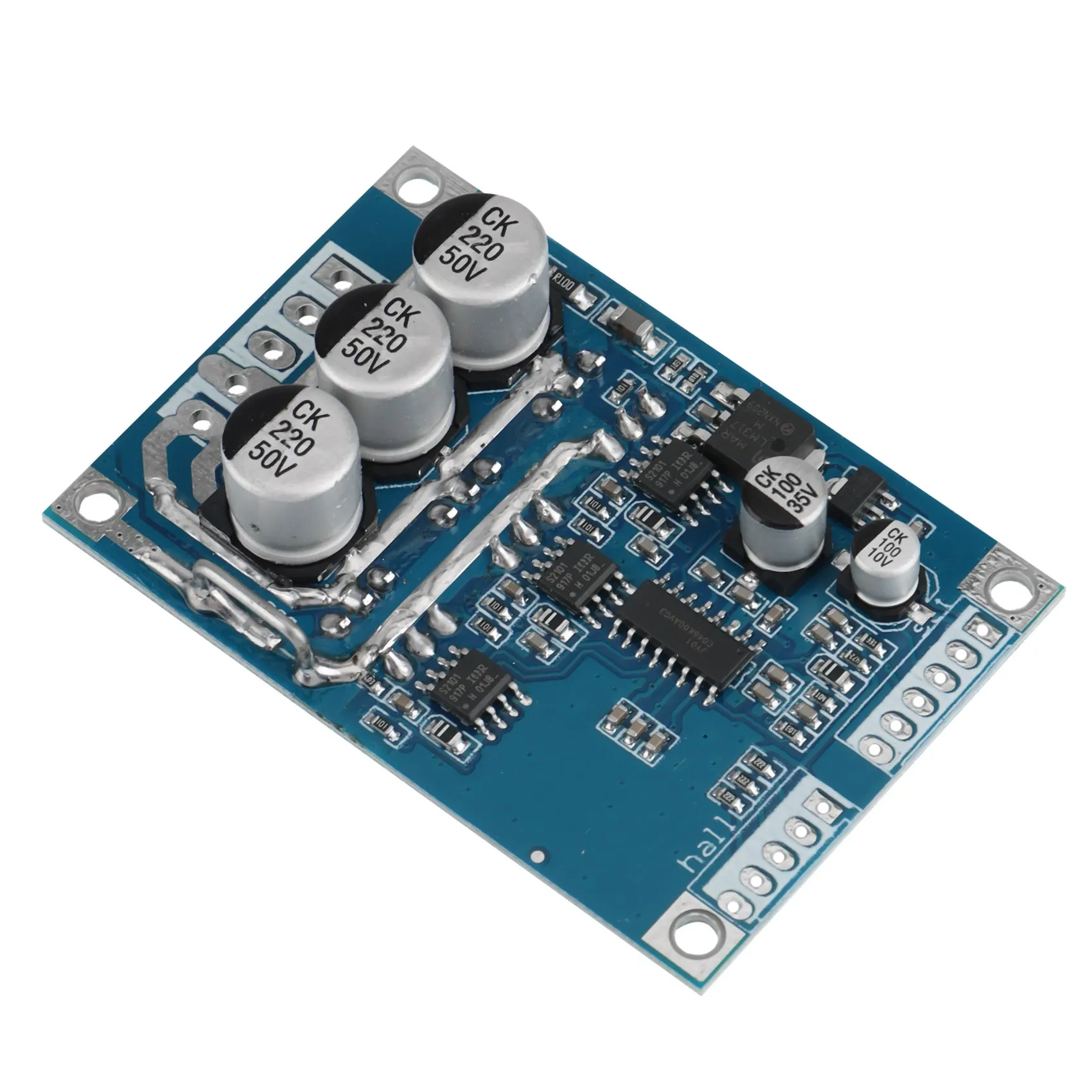 Controlador de Motor sin escobillas, placa de Control de controlador de coche BLDC equilibrado automotriz, DC 12V-36V 500W PWM DC con Motor Hall