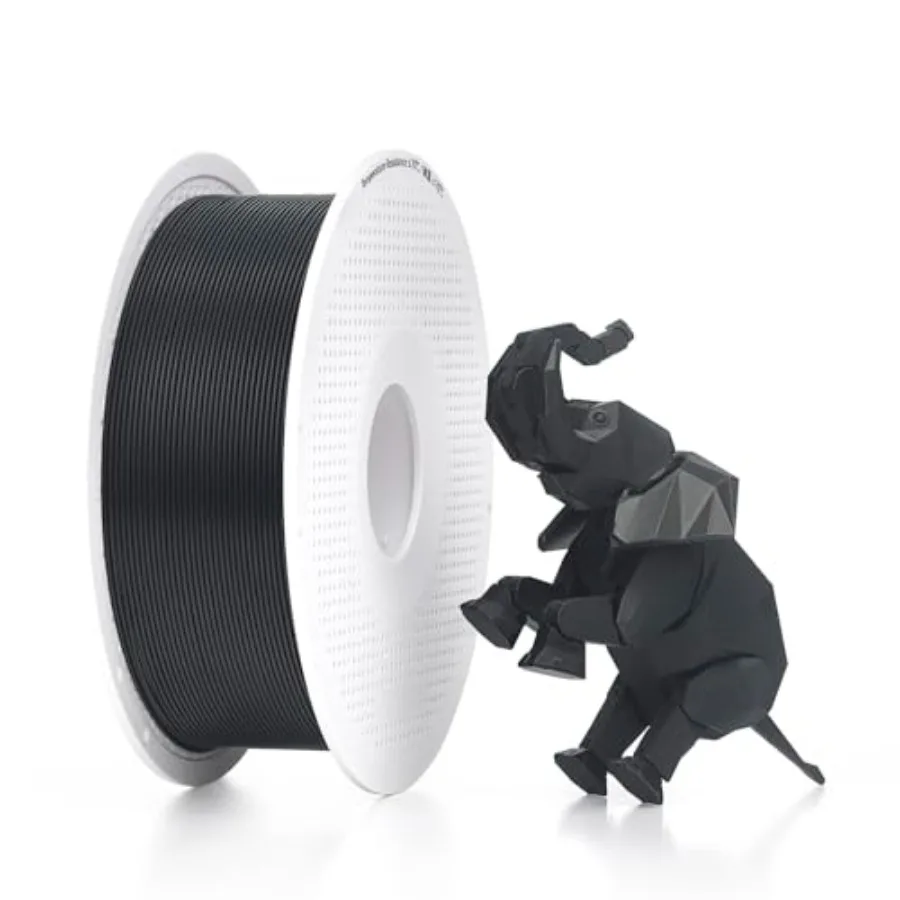 

Bambu Lab Genuine Filament, 1.75mm PLA Wire Diameter Accuracy +/- 0.03 mm, RFID Included, No Mess Setup, Tangle-Free, with Genu