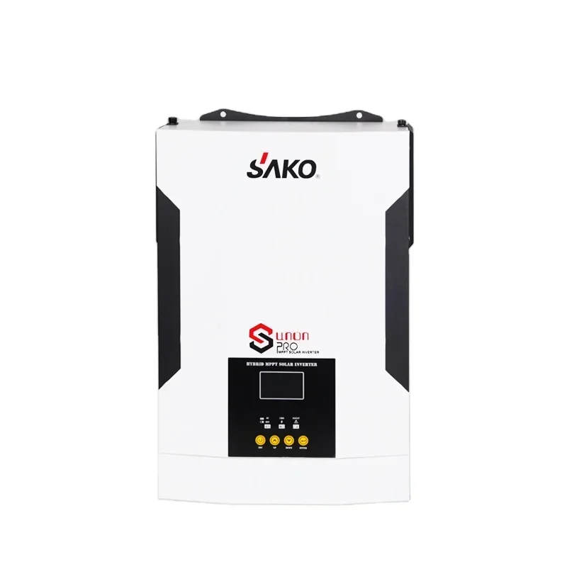 

Sako Sunon Pro 5500W Off Grid Power Inverter Mppt Pure Sine Wave For Solar System 48V 5000W 5Kva Hybrid Solar Inverter 5Kw