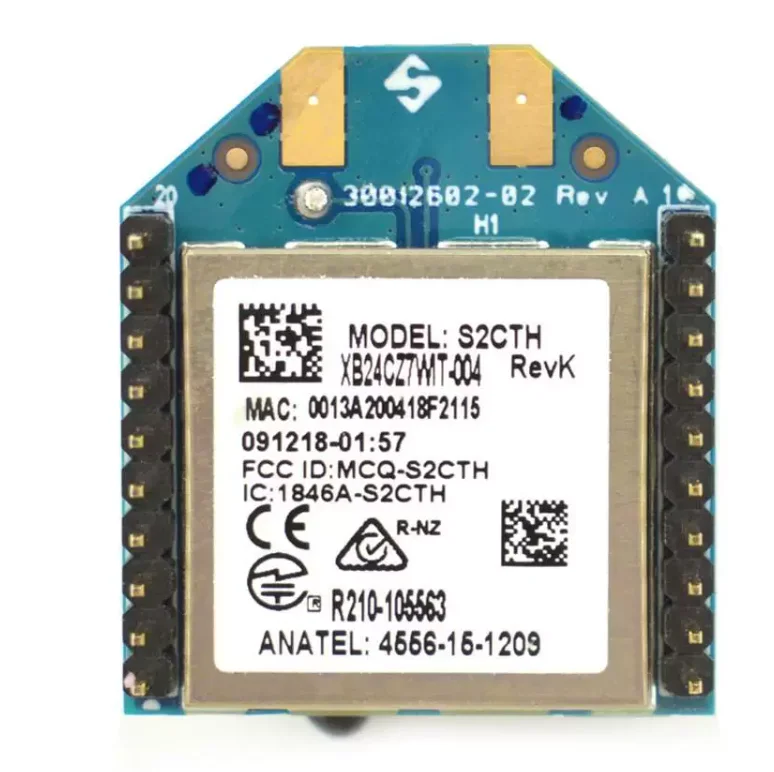 Zigbee Wireless Data Transmission Module Xbee S2 S2C 2mW 6.3mW 120 Meters Range for Wireless Communication