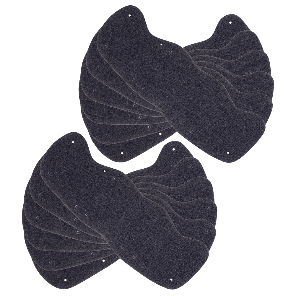

12pcs Absorbent Sweat Liner Soft Breathable Hard Hat Insert For Construction Bike Ski Cool Comfortable Sweatband