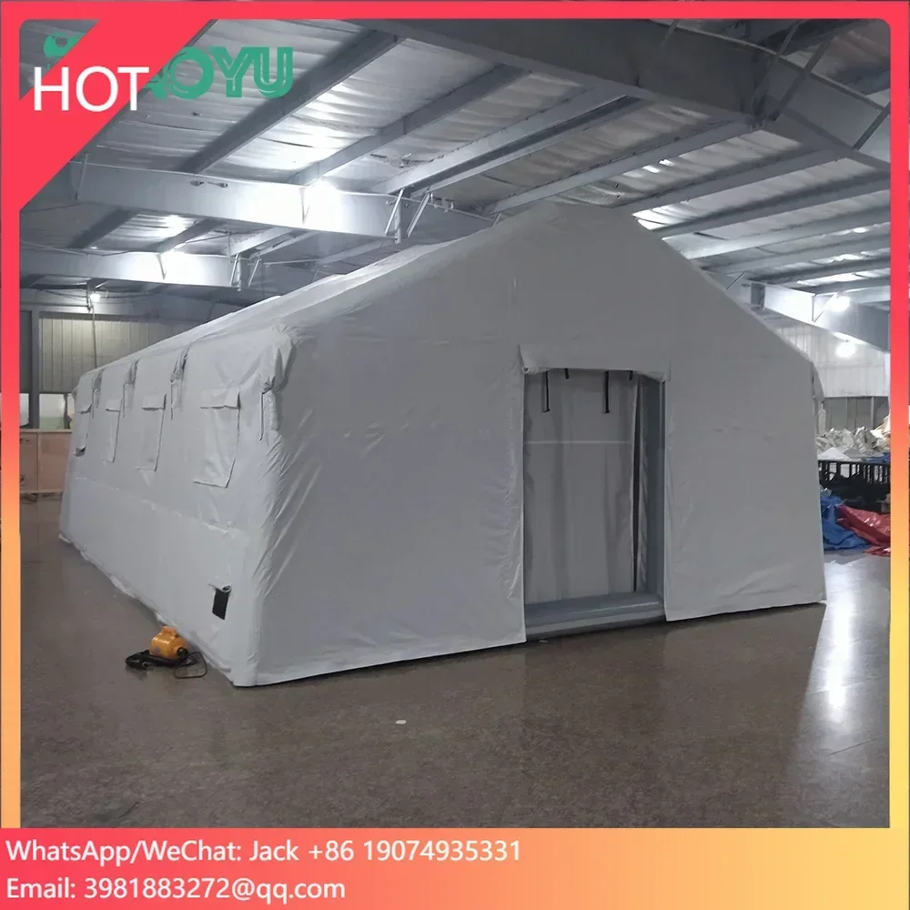 Outdoor Mobile Tent House Waterproof Fire Proof Hospital Inflatable Medical Tent