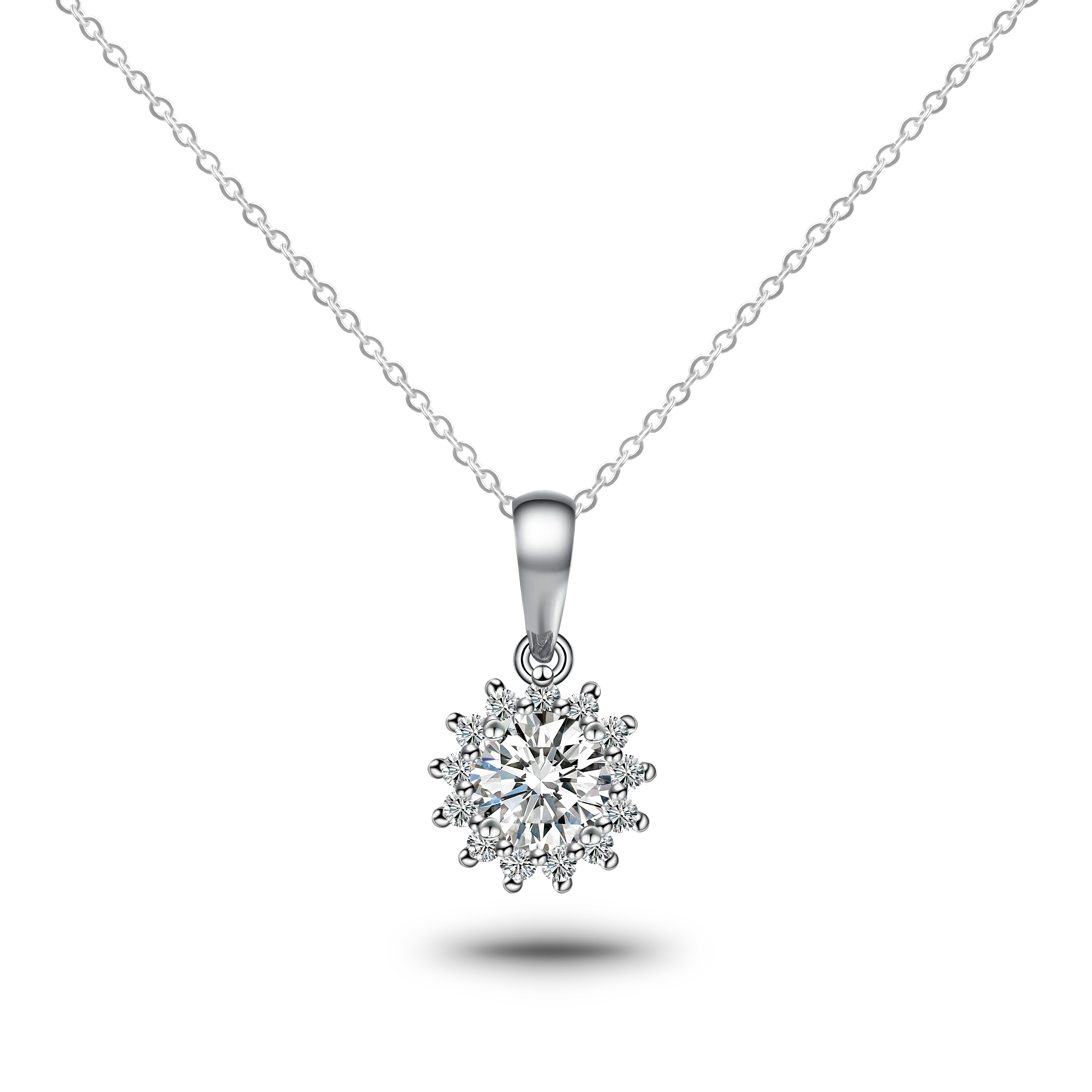 Starsgem Chunky Lab Diamond Stock Necklace Vvs Lab Grown Real Diamond Necklace